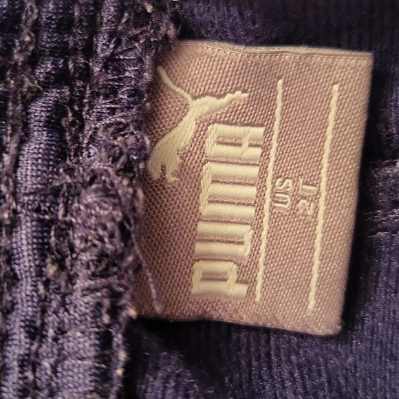 Puma navy/white athletic joggers - Picture 2 of 3